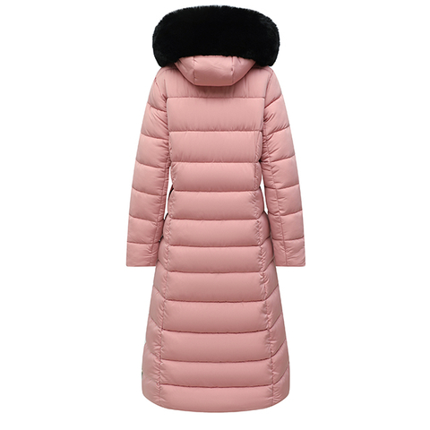 Wholesale Winter Women's Long Slim-fit Padded Jacket Warm Coats For Women