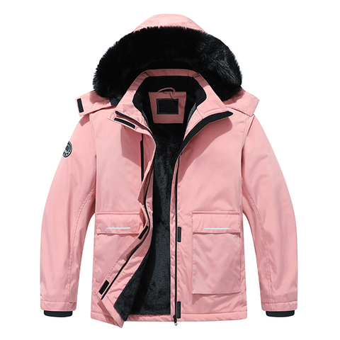 Wholesale Custom Women Warm Waterproof Windproof Hooded Coats Puffer Jacket