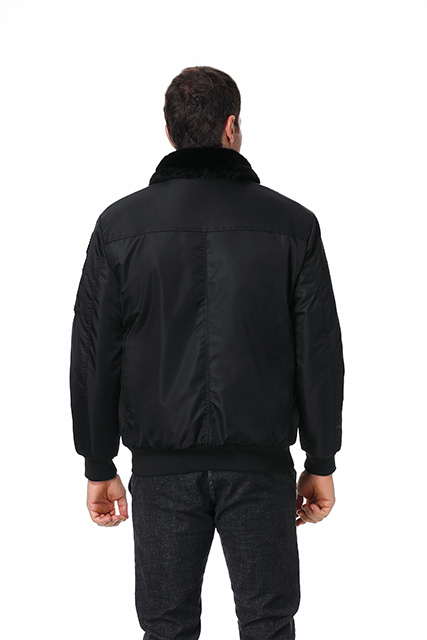Blank Winter Plus Size Bomber Jacket Custom Men's Flight Jackets Coats