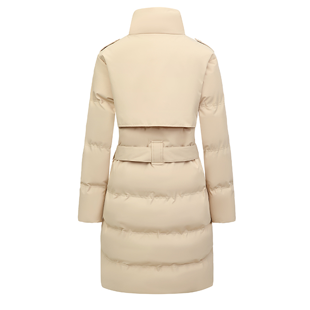 Wholesale Winter Puffer Jacket Ladies Warm Hooded Padded Clothes Slim Long Down Winter Jackets Coats