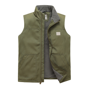 Wholesale Sleeveless Men's Denim Soft Shell Vest Jacket Custom Men Vest