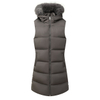 Wholesale Custom Womens Fashion Coats Hooded Sleeveless Jackets Long Down Puffer Vest for Female