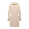 Wholesale Custom Faux Fur Collar Slim-Fit Long Winter Puffer Jackets Women's Coats for Ladies Women