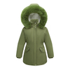 Customized Wholesale Outdoor Girls Clothing Warm Clothes Jacket for Girls