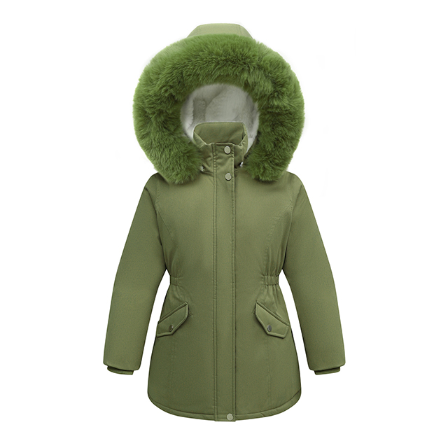 Customized Wholesale Outdoor Girls Clothing Warm Clothes Jacket for Girls