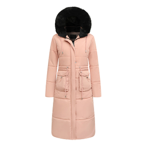 Wholesale Custom Women's Fashion Design Female Long Winter Clothing Jacket Puffer Duck Down Coat for Ladies