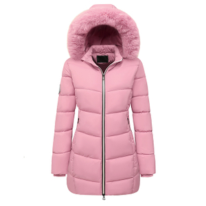 Winter Puffer Jacket Ladies Hooded Padded Clothes Women Long Winter Jackets Coats