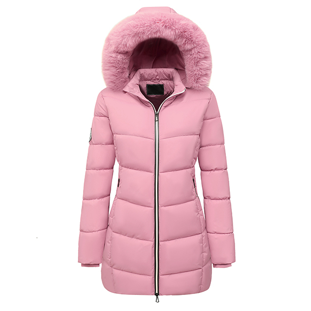 Winter Puffer Jacket Ladies Hooded Padded Clothes Women Long Winter Jackets Coats