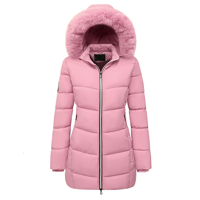 Winter Puffer Jacket Ladies Hooded Padded Clothes Women Long Winter Jackets Coats