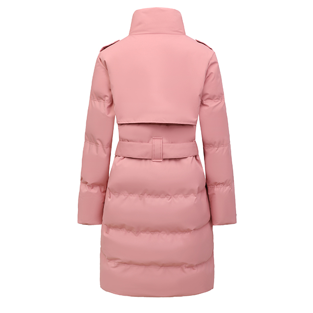 Wholesale Winter Puffer Jacket Ladies Warm Hooded Padded Clothes Slim Long Down Winter Jackets Coats