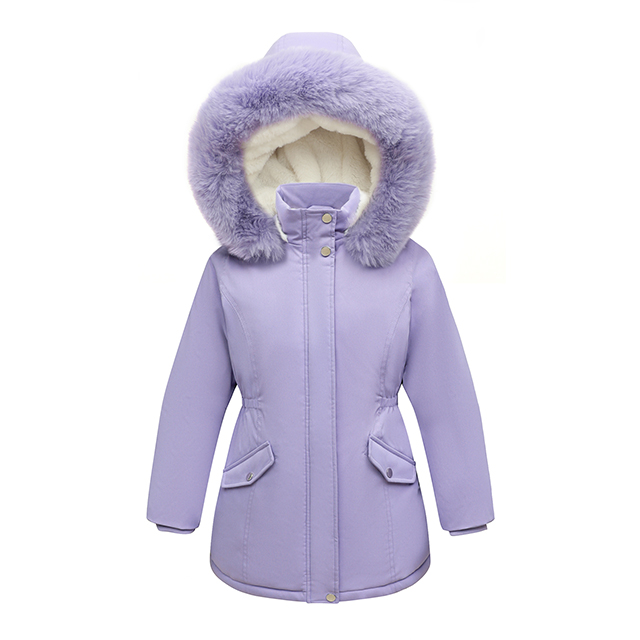 Customized Wholesale Outdoor Girls Clothing Warm Clothes Jacket for Girls