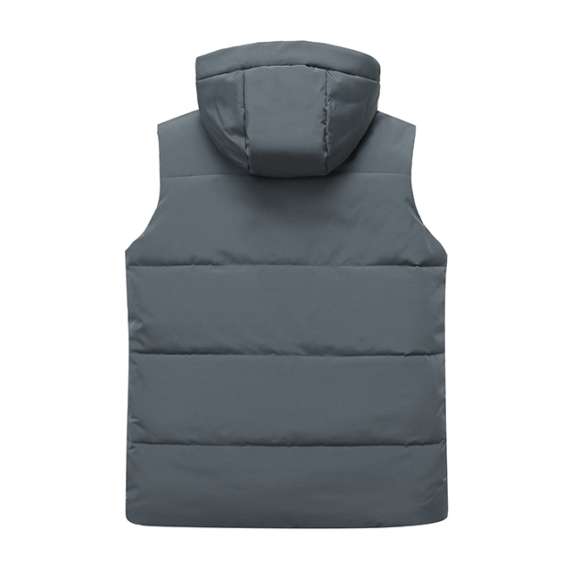 Sleeveless Bubble Jacket Winter Outwear Utility Jackets Mens Puffer Vest