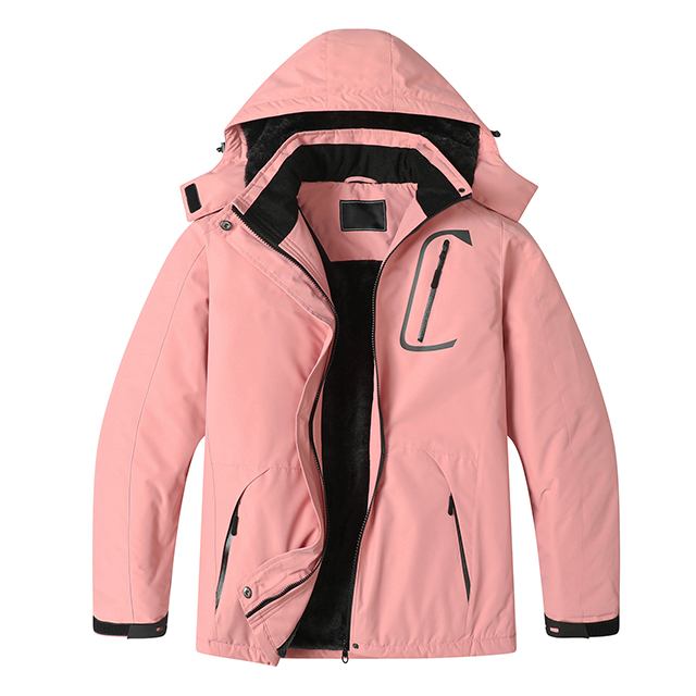 Wind Breaker Outdoor Jacket Waterproof Plus Size Women's Winter Coat