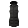 Wholesale Custom Womens Fashion Coats Hooded Sleeveless Jackets Long Down Puffer Vest for Female