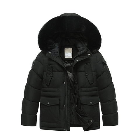 Winter Toddler Jacket Kids Coat Thicken Children's Outerwear 