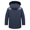 Wholesale Custom Winter Male Padded Man Coat Jacket Thick Warm Fur Hooded Men Parka