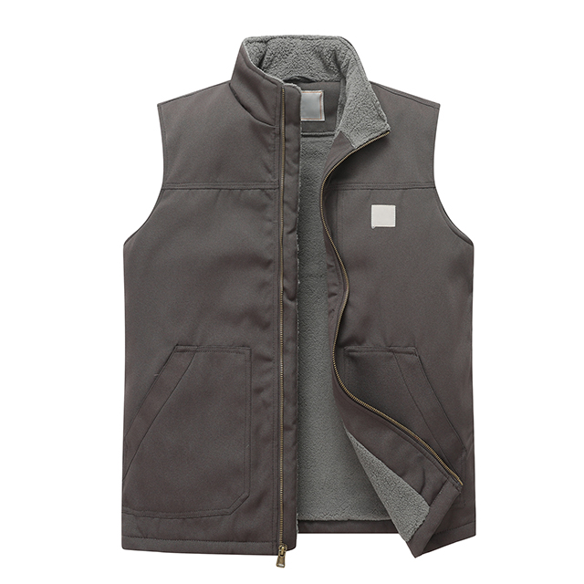 Wholesale Sleeveless Men's Denim Soft Shell Vest Jacket Custom Men Vest