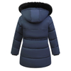 Wholesale Custom Winter Puffer Jacket Girls Warm Hooded Clothes Kids Slim Down Jackets Coats