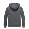 Wholesale Men Winter Thickened Warm Fleece Parka Men Outwear Hoodie Jacket