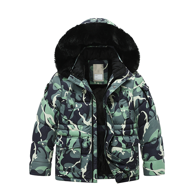 Winter Toddler Jacket Kids Coat Thicken Children's Outerwear 