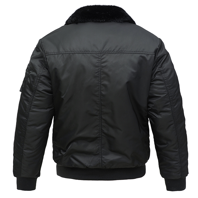 Blank Winter Plus Size Bomber Jacket Custom Men's Flight Jackets Coats