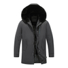 Wholesale Custom Puffer Parka Jackets Men's Hooded Warm Coat Winter Jacket for Men