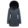 Wholesale Winter Puffer Jacket Ladies Warm Hooded Padded Clothes Women Slim Long Jackets Coats