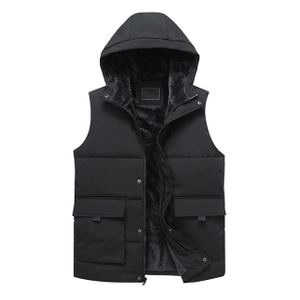 Sleeveless Bubble Jacket Winter Outwear Utility Jackets Mens Puffer Vest