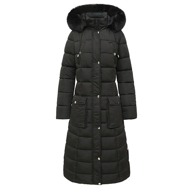 Wholesale Winter Women's Long Slim-fit Padded Jacket Warm Coats For Women