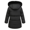 Wholesale Custom Winter Puffer Jacket Girls Warm Hooded Clothes Kids Slim Down Jackets Coats