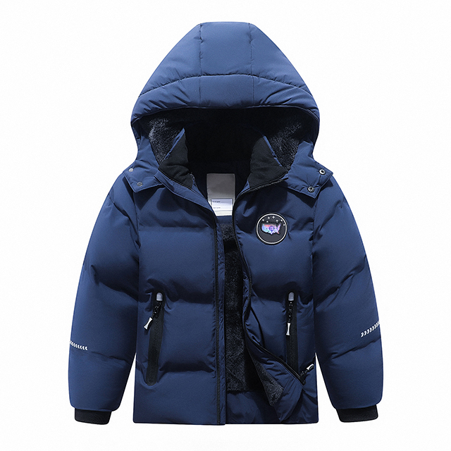 Toddler Winter Jacket Kids Puffer Coat Thicken Children's Outerwear 