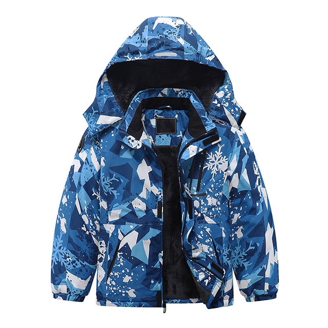Winter Boys Jacket Kids Thicken Warm Padding Jacket Children's Outerwear