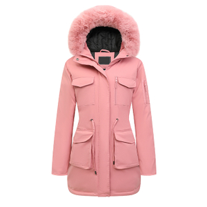 Wholesale Factory Made Cheap Winter Jacket Down Coat Puffer Jacket Long Coat for Women