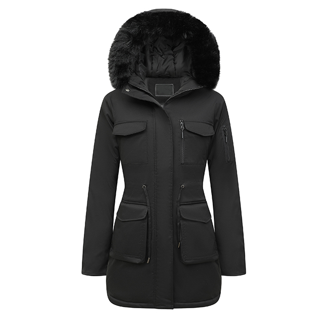 Wholesale Factory Made Cheap Winter Jacket Down Coat Puffer Jacket Long Coat for Women