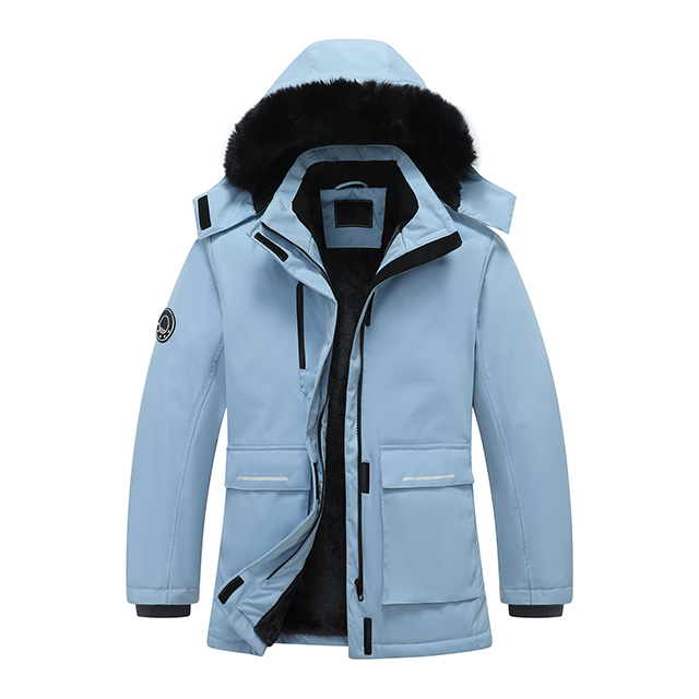 Wholesale Thick Zip Winter Custom Outdoor Softshell Fleece Coat Work Jacket Women