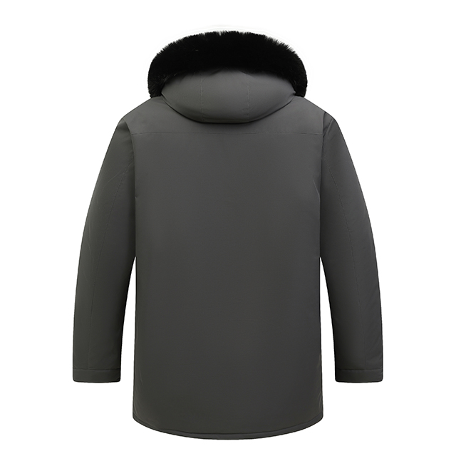 Wholesale Custom Puffer Parka Jackets Men's Hooded Warm Coat Winter Jacket for Men