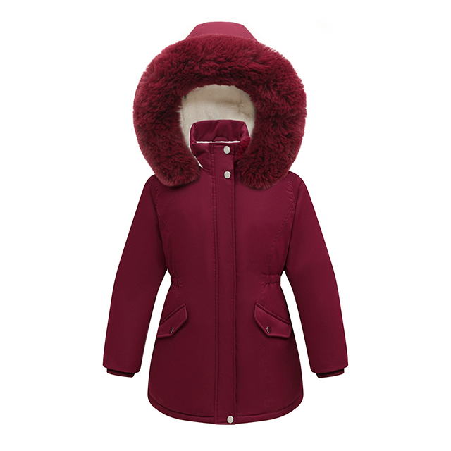 Customized Wholesale Outdoor Girls Clothing Warm Clothes Jacket for Girls