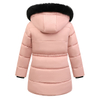 Wholesale Custom Winter Puffer Jacket Girls Warm Hooded Clothes Kids Slim Down Jackets Coats