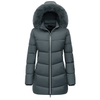 Winter Puffer Jacket Ladies Hooded Padded Clothes Women Long Winter Jackets Coats