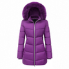 Winter Puffer Jacket Ladies Hooded Padded Clothes Women Long Winter Jackets Coats