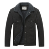 Wholesale Men Winter Thickened Warm Fleece Parka Men Outwear Jacket